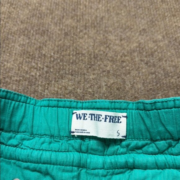 Free People Women’s Pull On Park Ave Pants In Golf Green Size Small - Picture 5 of 14